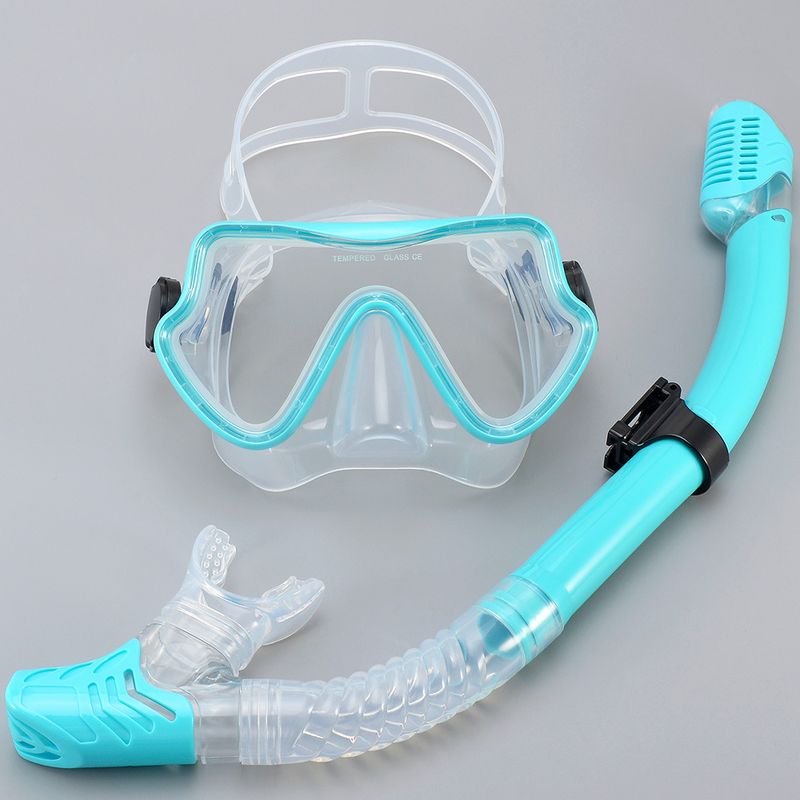 Neit grousst Atmungsschlauchset fir Männer a Fraen, waasserdicht Anti-Beschwerm Silikon Spigelmaske_voghion.com
