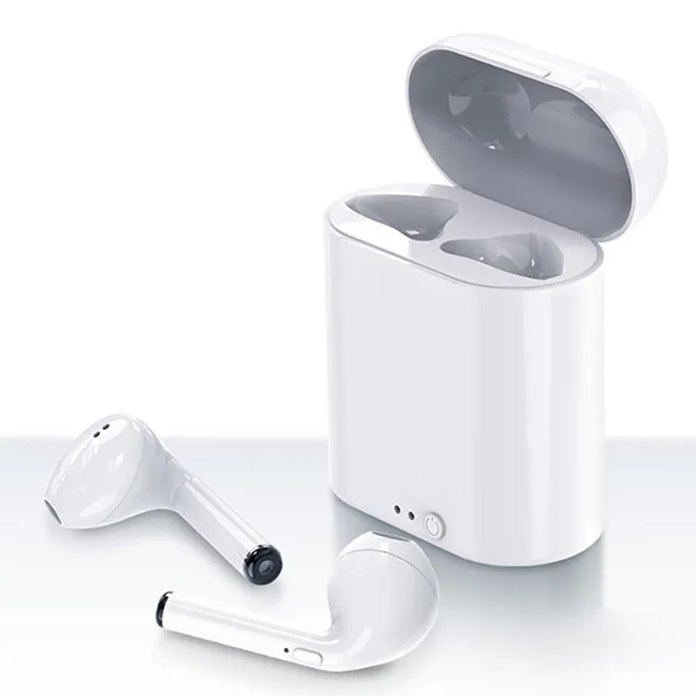 i7s Bluetooth Earphone 5.0 Stereo Earbuds Headset Sports i7 Mini Wireless Headphones For IOS Android All Smart_voghion.com