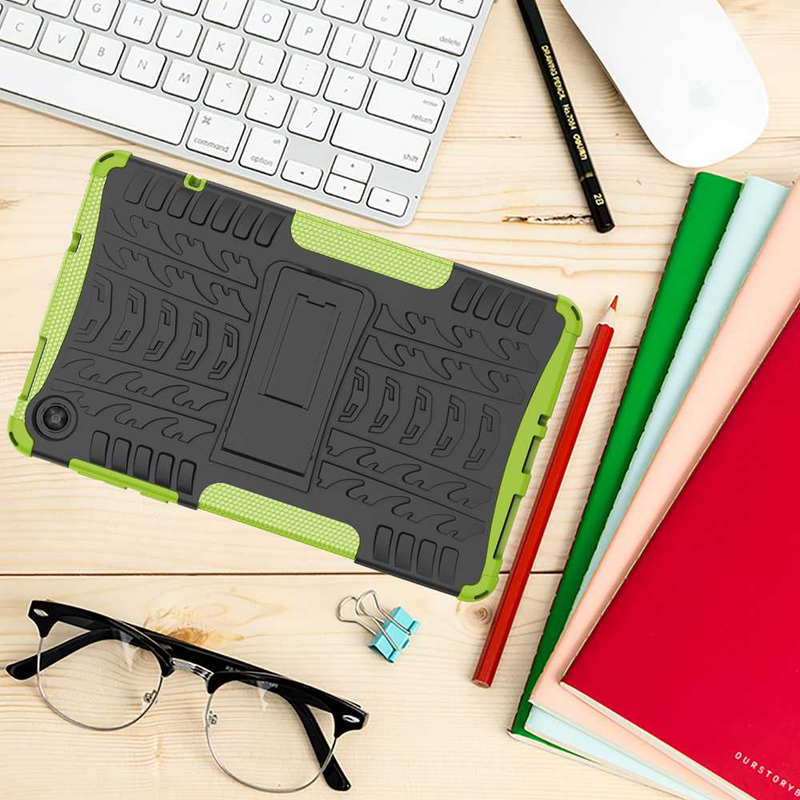 Für Lenovo Tab M8 4th Gen TB300FU/XU 8,0" Rüstung fall TPU + PC Stand Abdeckung coque für Lenovo M8 4th Generation ZABW0031JP ZABX0030JP_voghion.com