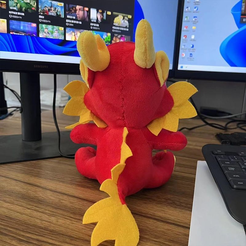 Niedliches, beliebtes Drachen-Plüschtier (2024) – ideales Geschenk zum chinesischen Neujahr oder Geburtstag_voghion.com