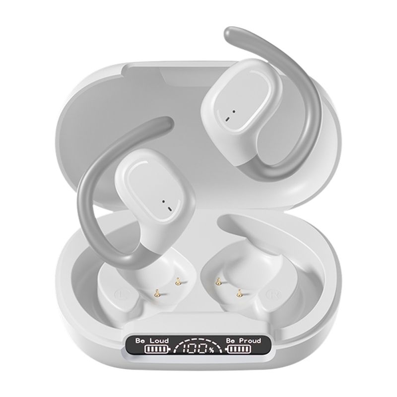 TWS Wireless Bluetooth V5.4 Headset Ohrhörer Ohrhörer Stereo Kopfhörer Ohrbügel_voghion.com