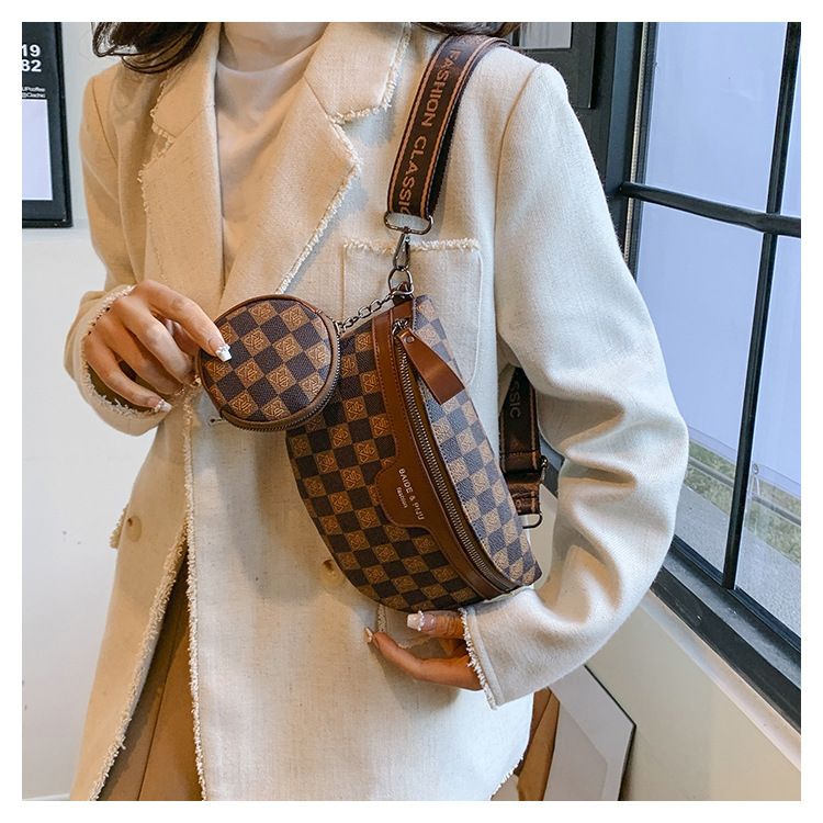 Frühling Neue Damentasche Koreanische Mode Brusttasche Taillentasche Bequeme Trendy Nischen-Schulter-Umhängetasche_voghion.com