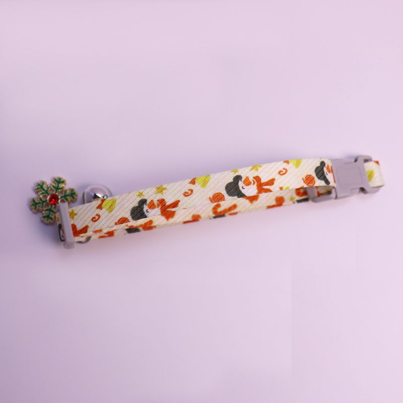 2025 New Pet Cute Bell Cat Small And Medium-Sized Dog Neck Collar_voghion.com