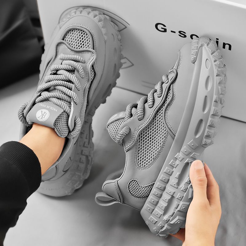 Langhua Shoe Industry Y06 Transparante mesh herenschoenen 39-44 P46_voghion.com