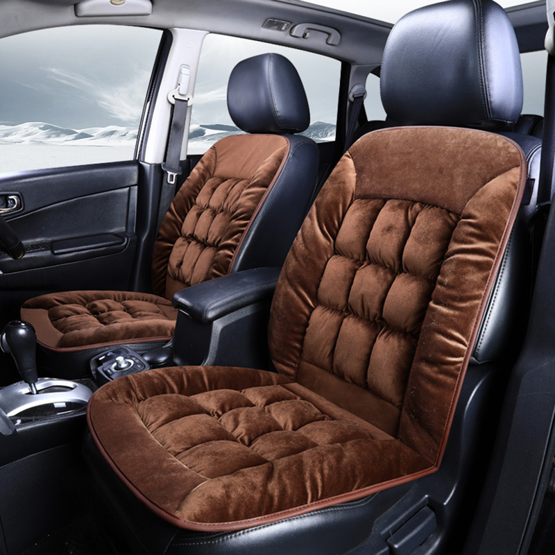 Yuanheng Hierscht Wanter Universal Plüsch Autosëtzofdeckung Këssen Auto Soft Pad Mat_voghion.com