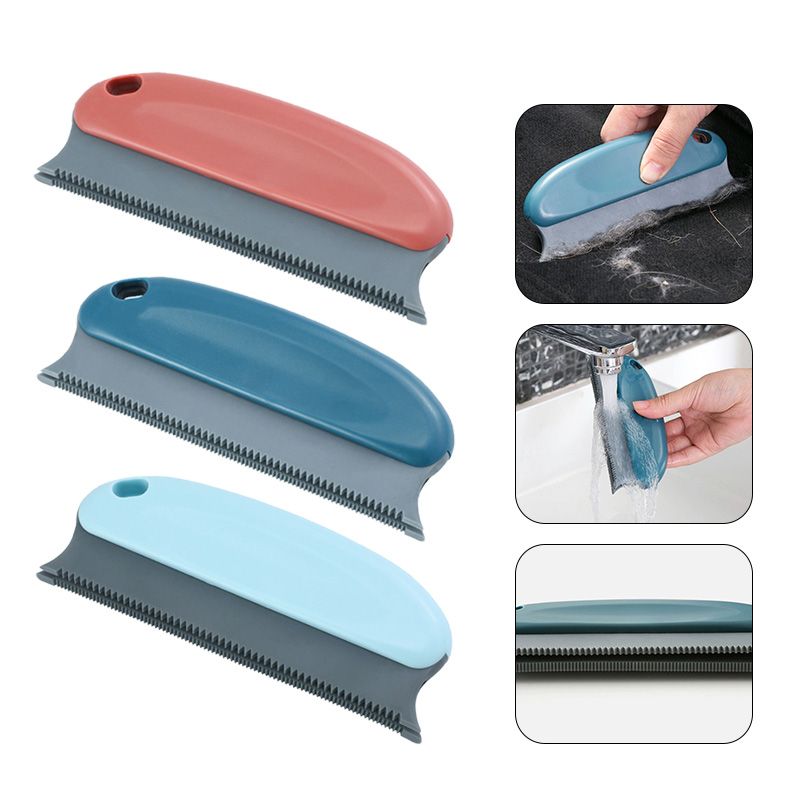 Multifunktionale Reinigungsbürste für Sofa, Bett, Sitz, Teppich, Möbel, Haar- und Staubbürste, Tierhaarentfernungsbürste, Kleidungsreinigungswerkzeuge_voghion.com