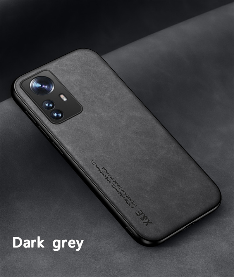 Custodia in pelle retrò di lusso per Xiaomi Mi 12 Pro 11 Lite 11T 10T 10 Mix4 Poco X4 M4 Pro X3 F4 GT con cornice in silicone morbido_voghion.com