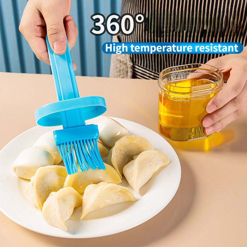 Silikon Fläschebiischt Héichtemperaturbeständeg Grill Haushaltsbaken Pancake Uelegbiischt BBQ Grillen Kicheninstrumenter Portabel_voghion.com