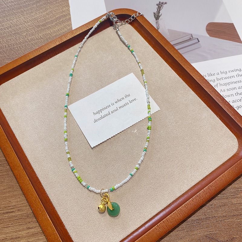 HD4138 nieuwe Chinese trend kleine kralen ketting grote collectie! Lente en zomer meisjes niche verse sleutelbeen ketting ketting_voghion.com