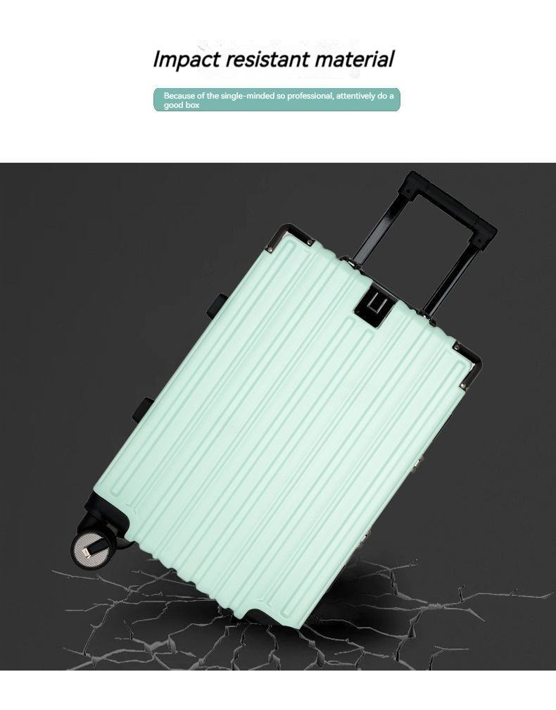 Bagaglio grande capacità grande password box ruota universale 26 viaggio box nuovo 24 telaio in alluminio trolley box femmina_voghion.com