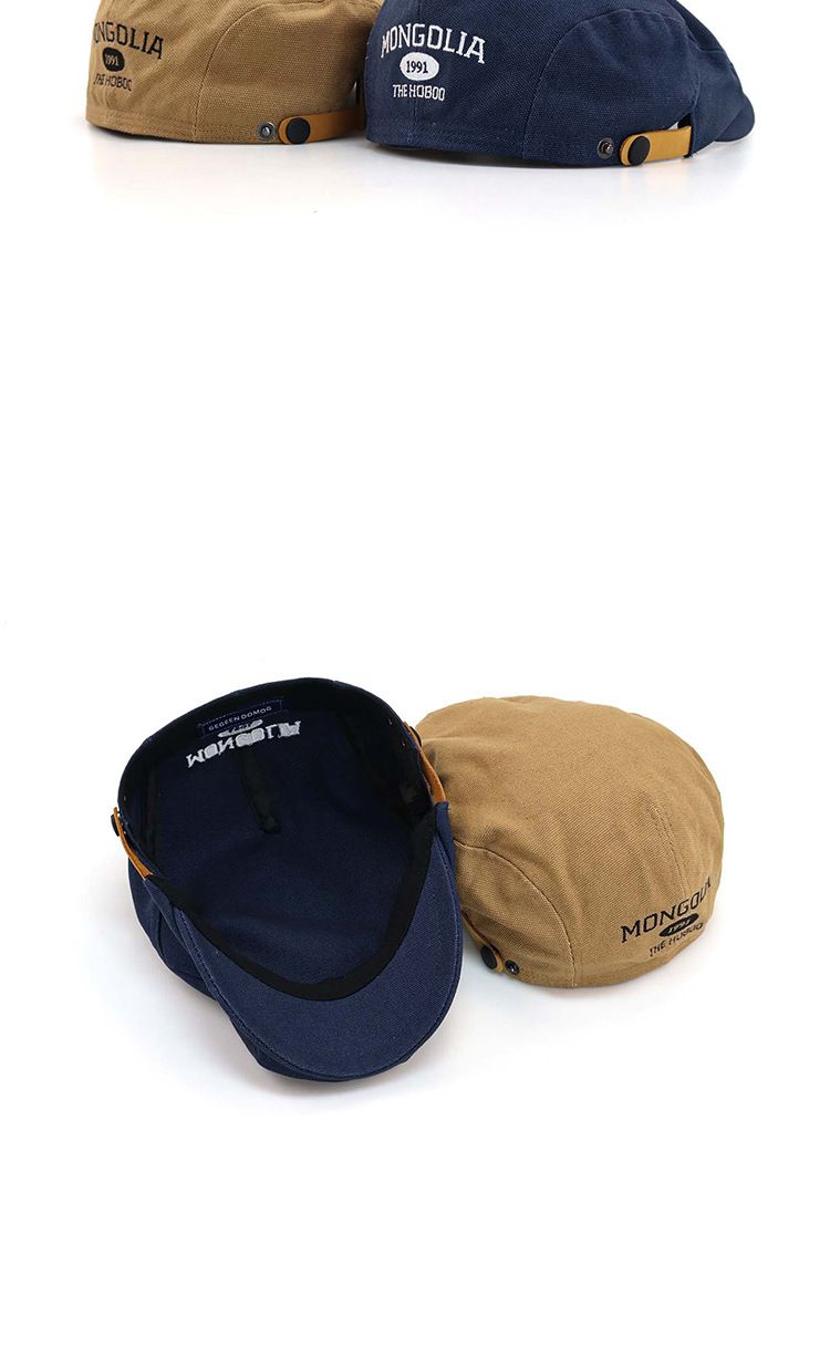 2024 New Hat Reverse Wearing Beret Female Korean Version Trendy Spring And Autumn Summer Hat Children's Fashionable High-end Hat_voghion.com