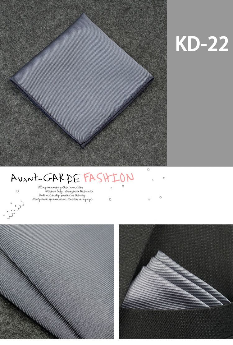 Camicia, piccola sciarpa quadrata, tendenza alla moda, abito, fazzoletto, asciugamano da petto, asciugamano da tasca da uomo_voghion.com
