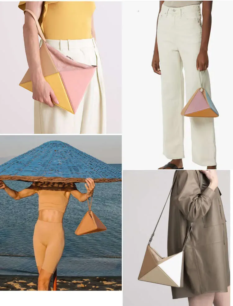 Neue Nischen-Design-Tasche im türkischen Stil: Faltbare Dreieckstasche für Handtasche, Schulter und Umhängetasche_voghion.com