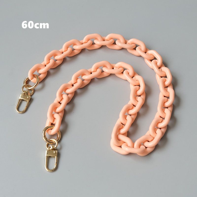Fashion Candy Color Phone Multi-Color Mixed Small Resin Acrylic Single Shoulder Crossbody Chain_voghion.com