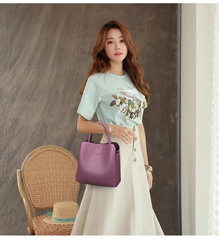 Soft Leather Bag for Women 2024 New Fashionable Handbag for Women with Large Capacity Multiple Compartments One Shoulder Versatile Crossbody Bag_voghion.com
