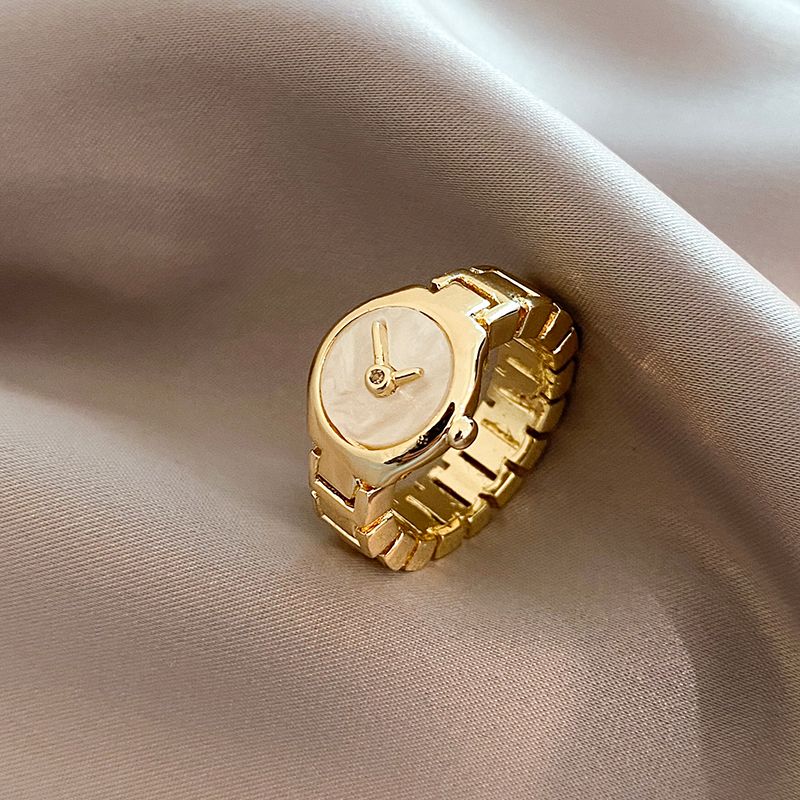 2025 Nye ankomster 2024 Unikt urdesign med åben ring i guld, gotiske pigermodesmykker til kvinder, festtilbehør_voghion.com