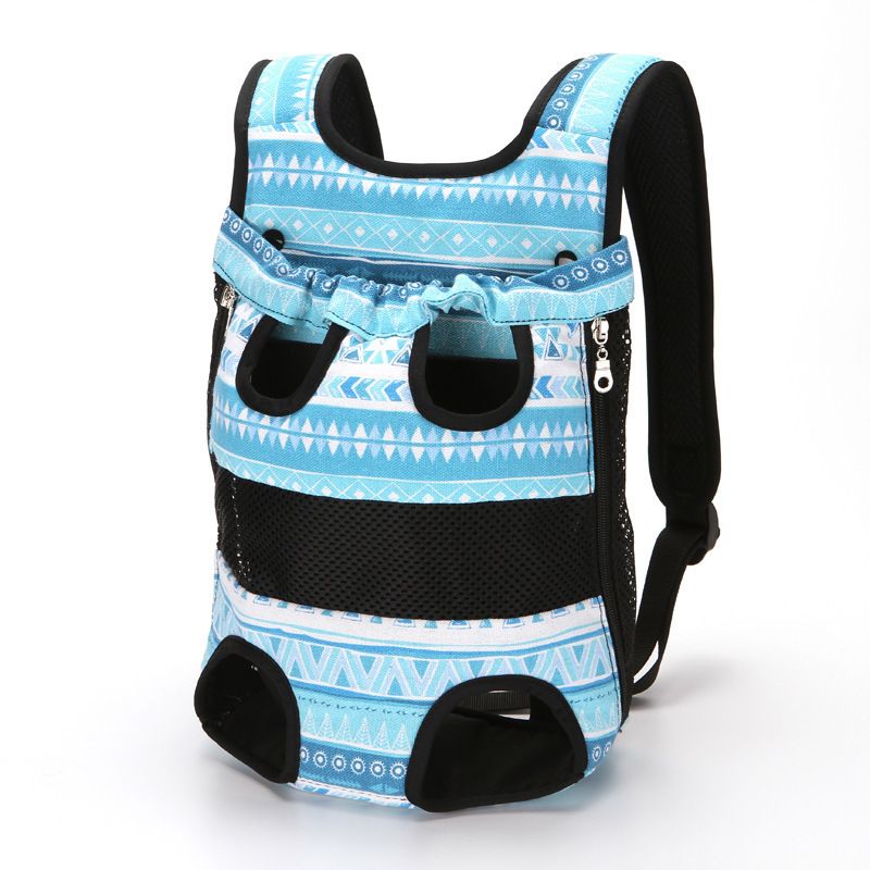 Tragbarer atmungsaktiver Katzenrucksack für den Außenbereich, doppelte Schultertasche für Hunde_voghion.com