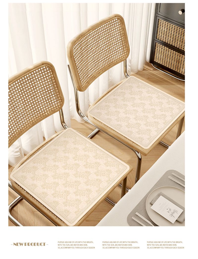 Cuscini per sedie da pranzo americane, cuscini per sedie da tavolo da pranzo invernali, a forma di ferro di cavallo, 350 lavato, in simil cashmere, antiscivolo_voghion.com