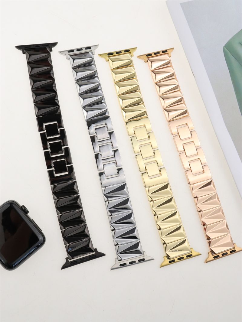 Curea de ceas pentru iwatch 42/44/45/49mm 38/40/41mm Curea de ceas de modă metalică pentru seria de ceasuri Ultra2 Se 9/8/7/6/5/4/3/2/1_voghion.com