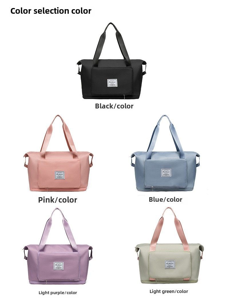 Noua geantă de fitness pentru yoga, geantă de expansiune, geantă uscată și umedă separată, portabilă, crossbody, geantă de înot cu dublă utilizare, geantă de călătorie pentru sporturi în aer liber_voghion.com