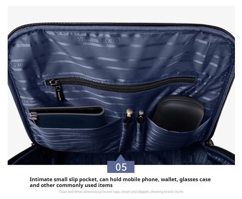 Minimally designed backpack for men, computer backpack, business outdoor travel, multi-functional backpack, USB backpack_voghion.com