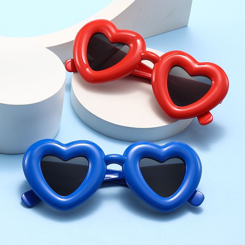 2024 Neue herzförmige Kinderbrille, polarisierte Sonnenbrille für die Grundschule, 7-142_voghion.com