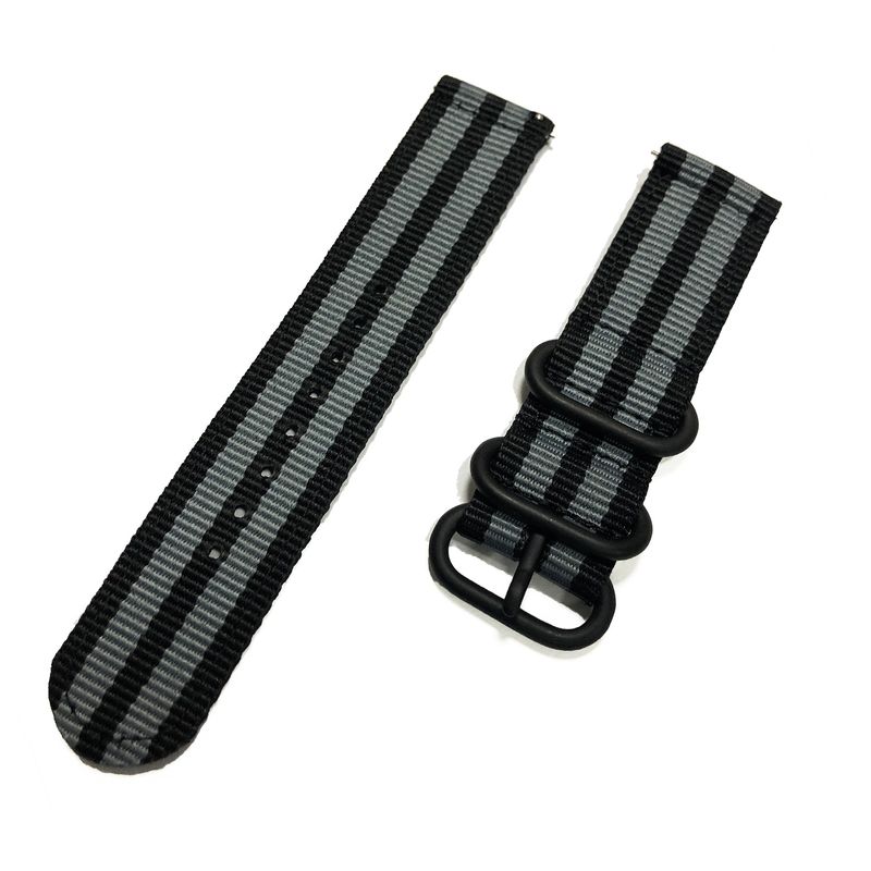 Watchbands Gear S3 S2 Thick Nylon Canvas Watch Strap 9 Colors_voghion.com
