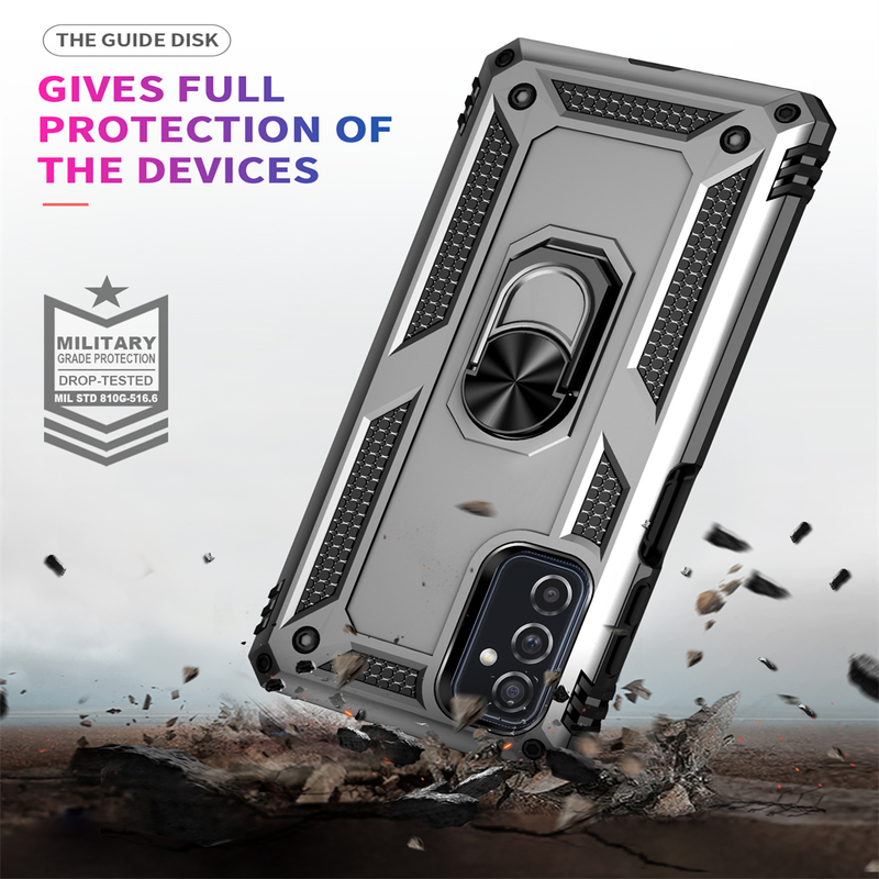 Stötsäkert skal för Samsung Galaxy A52 A53 A33 A12 A13 A03 A01 Core A22 A12 A32 A51 A31 A73 Anti-chock Armor Shell-skal_voghion.com