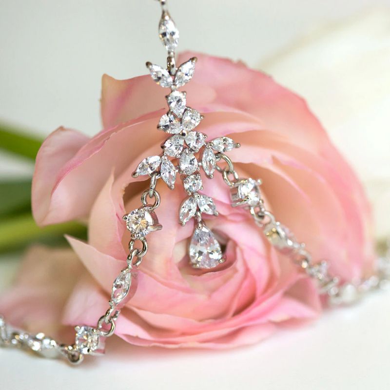 Heißverkaufte Temperament-Strass-Haarkette, europäische und amerikanische Mode, vielseitiges mehrschichtiges Haar-Accessoire für Frauen, Kopfschmuck07_voghion.com