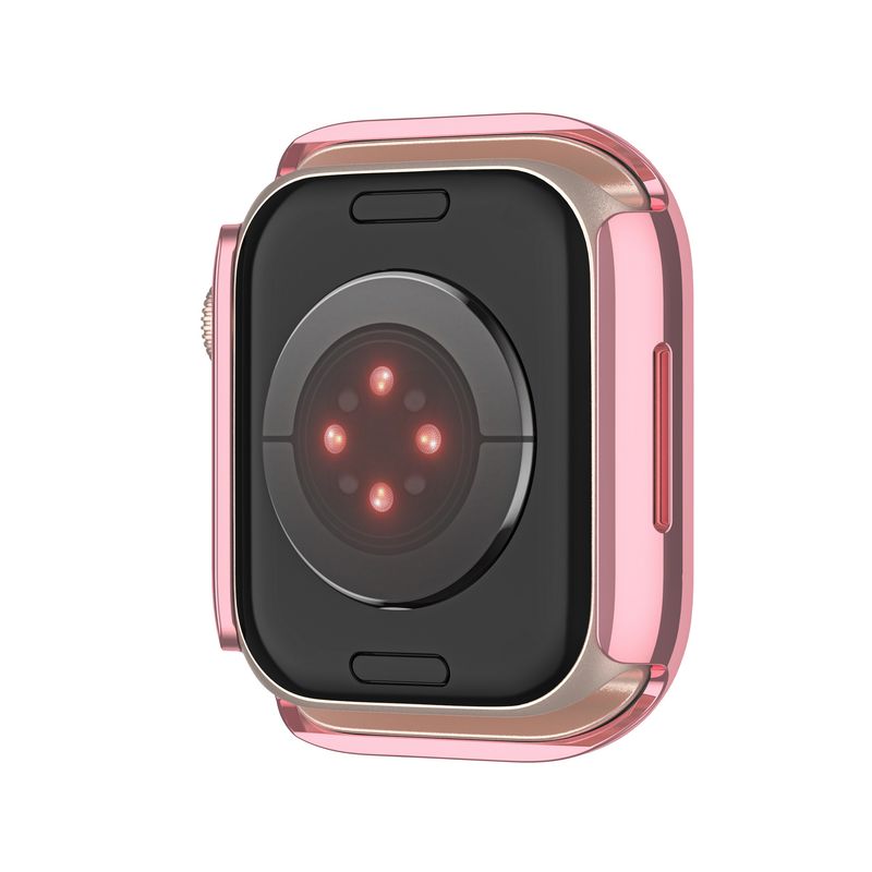 Applicable to iPhone watch7 generation watch case iwatch7 PC + tempered watch case_voghion.com