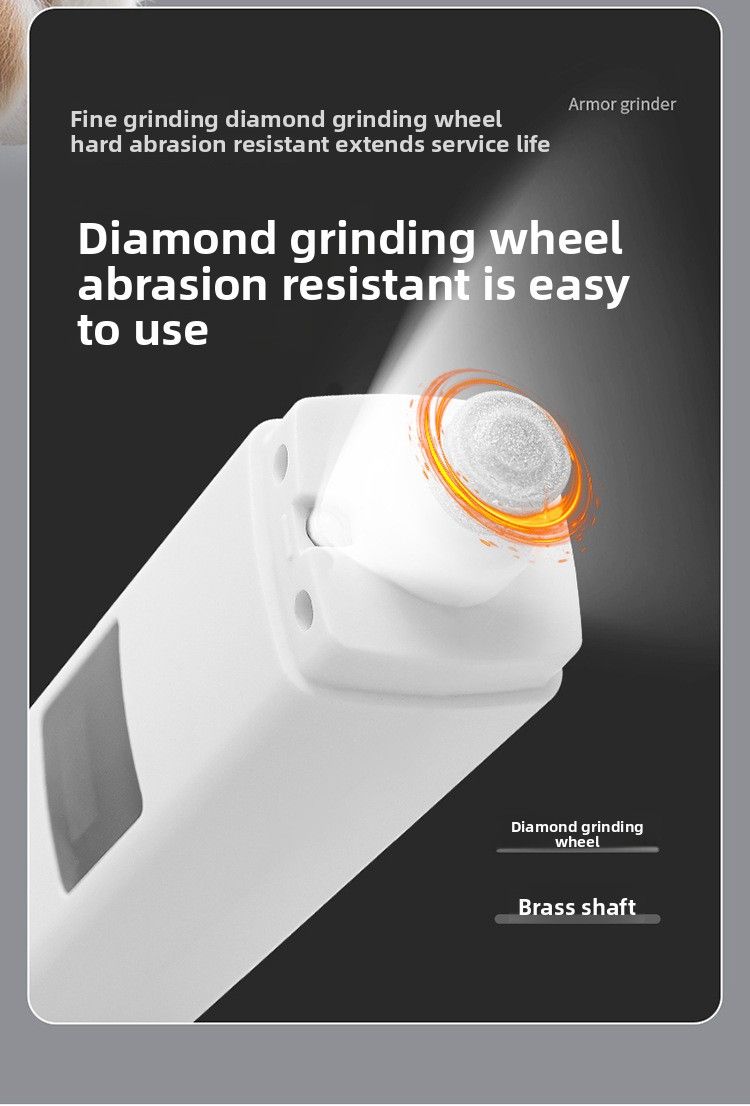 Electric Nail Polisher, Pet Polisher, Nail Multi-function Rechargeable Laser Pointer With Light_voghion.com
