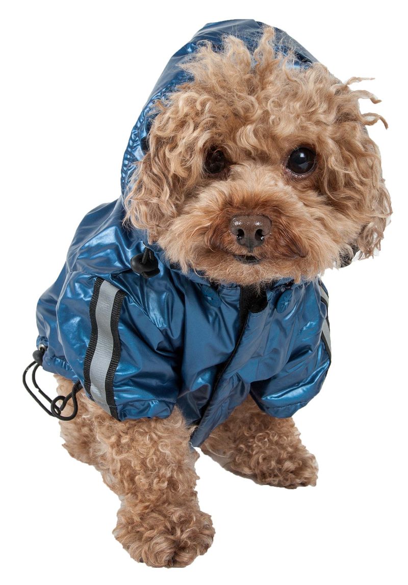 Reflecta-Sport Adjustable Weather-Proof Pet Windbreaker Jacket_voghion.com