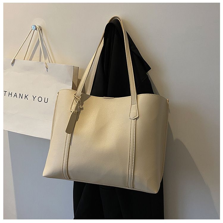 Grands sacs pour femmes automne et hiver 2021, nouveau style coréen, tendance, simple, grande capacité, en cuir souple, sac à bandoulière décontracté et polyvalent_voghion.com