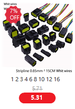 1set 2.8mm 2/3/4/6/9 Pin Automotive Quick Connection Electrical Wire Connector Male Female Cable Terminal Plug Kits_voghion.com