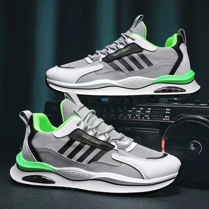 Scarpe casual da uomo, versatili, alla moda, da viaggio, estive, in mesh, traspiranti e comode, per studenti._voghion.com