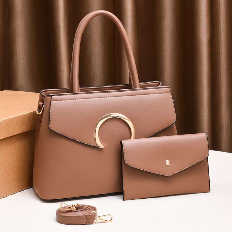 Women's Bags Mother And Child Bag Taizhou Women's Bag Large Capacity Shoulder Messenger Bag Texture Versatile Plain Bags_voghion.com