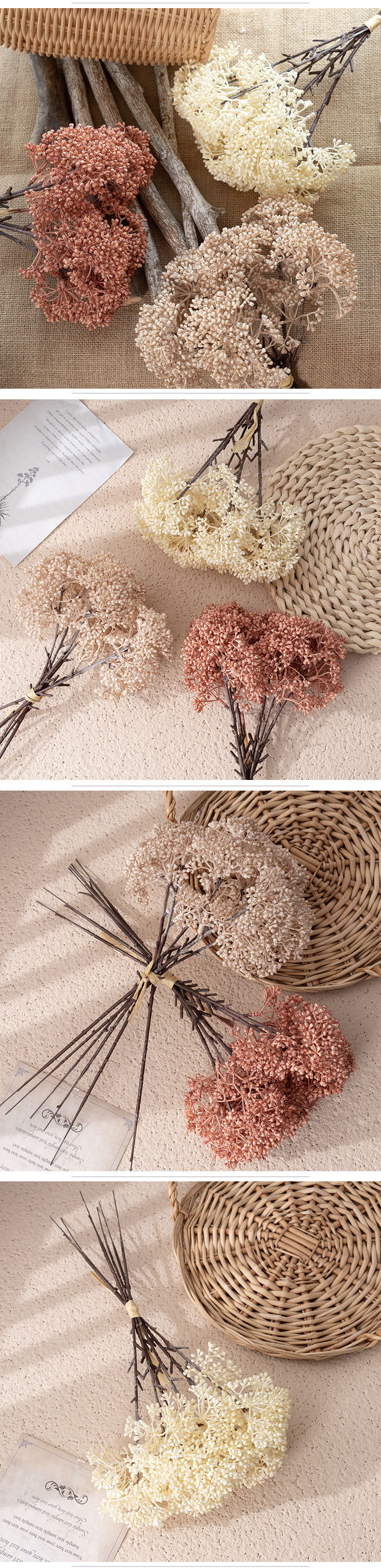 Bruiloft groothandel Mi Zai Guo accessoires bundel INS stijl kunstbloem fabrikant huisdecoratie grensoverschrijdende kunstbloem YC1080_voghion.com