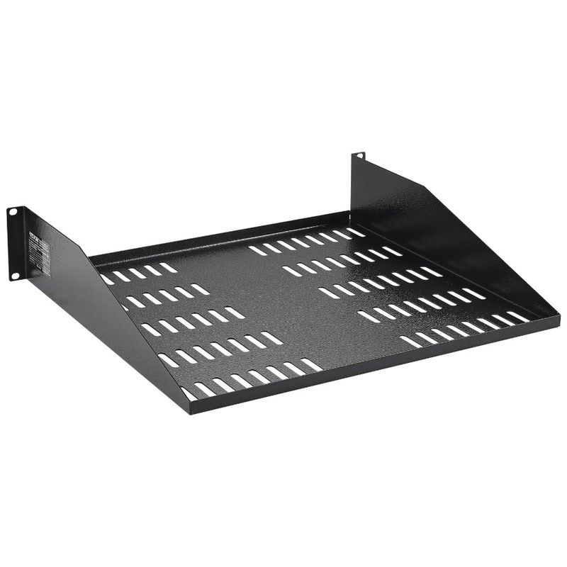 With Shelf Vented 2U Server Tray Depth Shelf 406 Rack Mm Rack Mount 16_voghion.com
