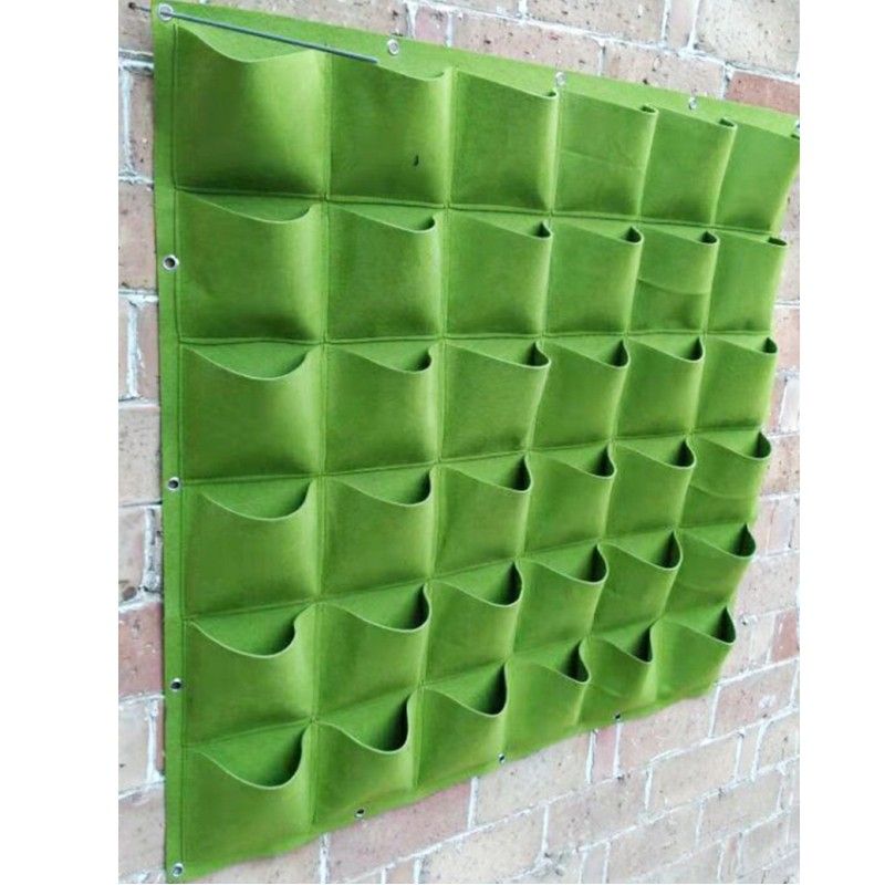 Vrečka za gojenje rastlin, dekoracija, stenski sadilnik, vreča za gojenje, vrtno orodje, vrečka za jagodne rože iz blaga, navpični vrtni lonci za dnevno sobo_voghion.com