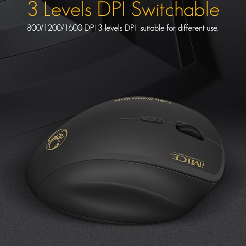 IMICE G6 2.4GHz Fashionable ABS Wireless Connection Gaming Mouse for Computer_voghion.com