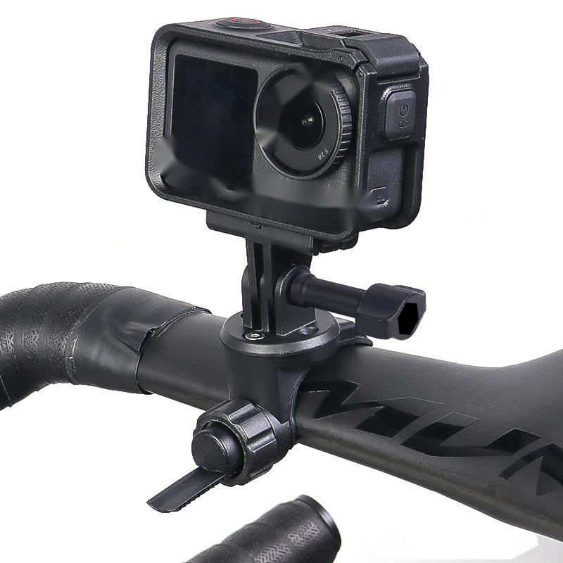 Câmera esportiva para bicicleta, suporte integrado para guidão de bicicleta de estrada compatível com acessórios de base fixa_voghion.com