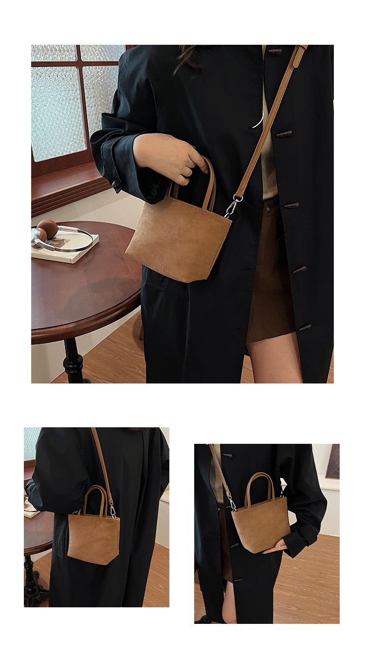 Advanced niche autumn/winter 2024 new trend leopard print crossbody for women, hand-held work bucket bag_voghion.com