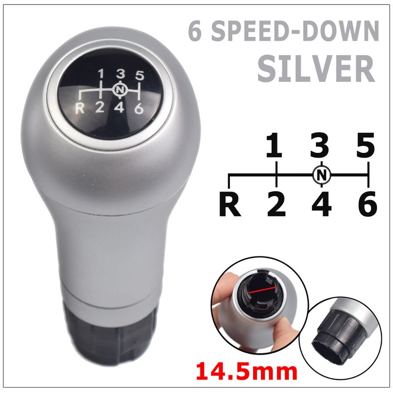 6 greičių mechaninė automobilio pavarų perjungimo rankenėlė, skirta „Mercedes Benz C/E/GLK W203 W204 C300 W207 W212 E260“_voghion.com
