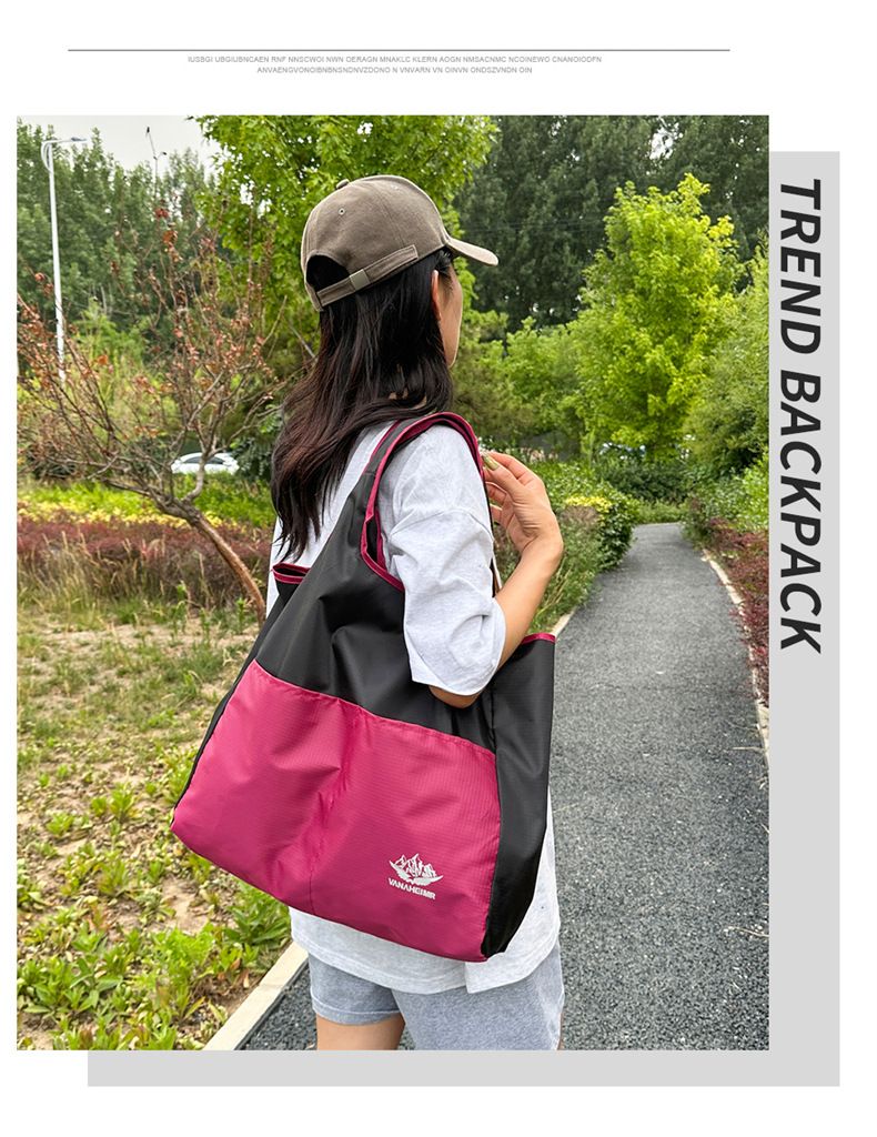 Handheld-Sporthandtasche, modische faltbare Umhängetasche, Wanderreisetasche_voghion.com