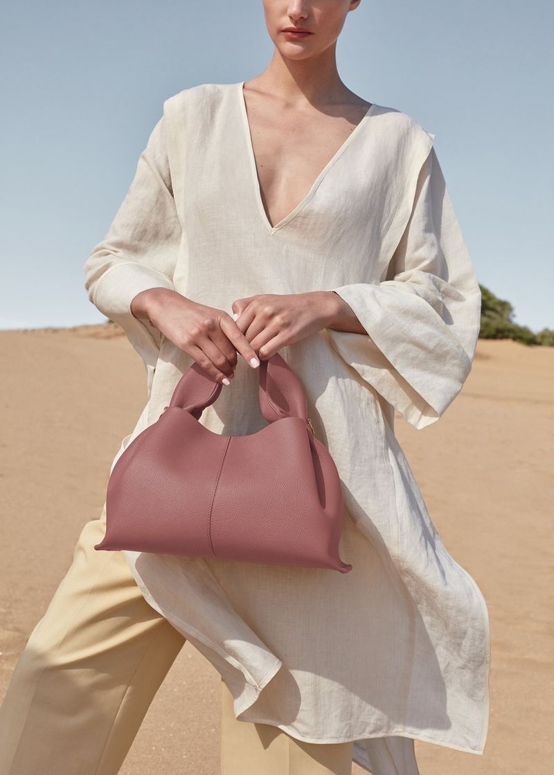 Cloud dumpling women's bag 2024 new popular portable lunch box bag French texture shoulder messenger bag_voghion.com