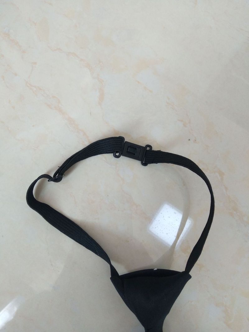 42cm Men's Zipper Graduation Bachelor's Degree Robe Photo Team Security Tie Badge_voghion.com