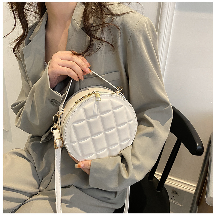 Geantă de mână pentru femei, cu model de tort rotund și pătrat, cu design de nișă de înaltă calitate, cu un singur umăr, tip messenger_voghion.com