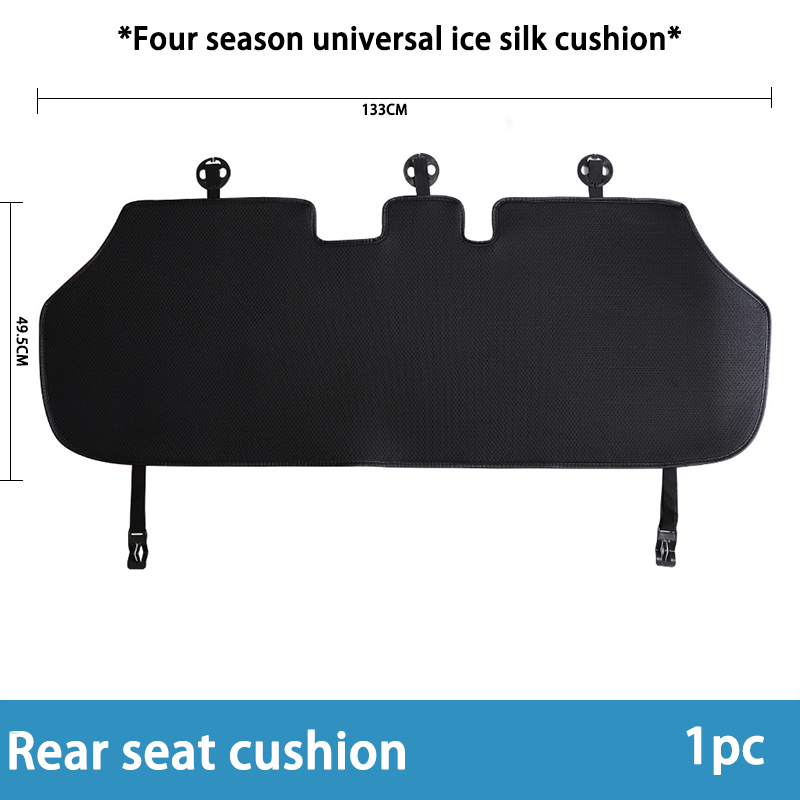 Suitable For Tesla Model 3 /2024 Ice Silk Cover Cushion Seat Protection Automotive Interior Accessories_voghion.com