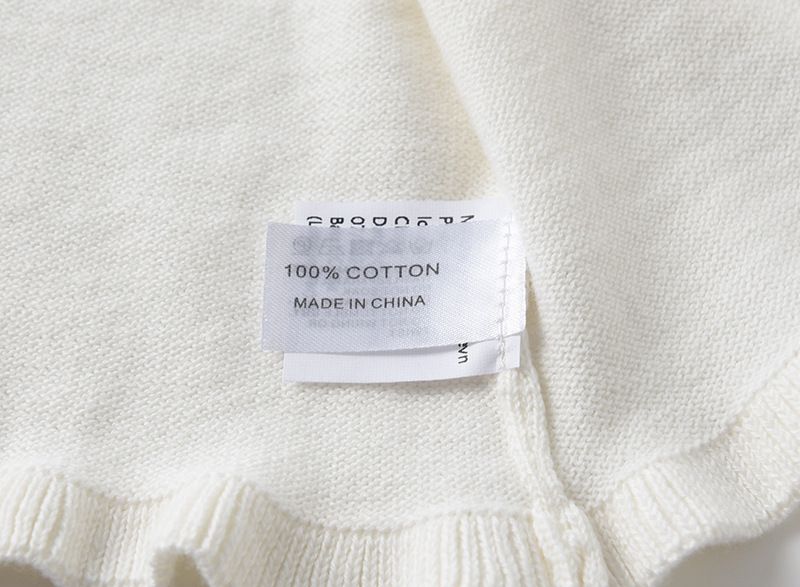Baumwoll-Strickjacke für Mädchen von Mother & Kids mit Spitzenbesatz und Kirschstickerei – Weicher Rundhalspullover mit langen Ärmeln für Kleinkinder und Kinder_voghion.com