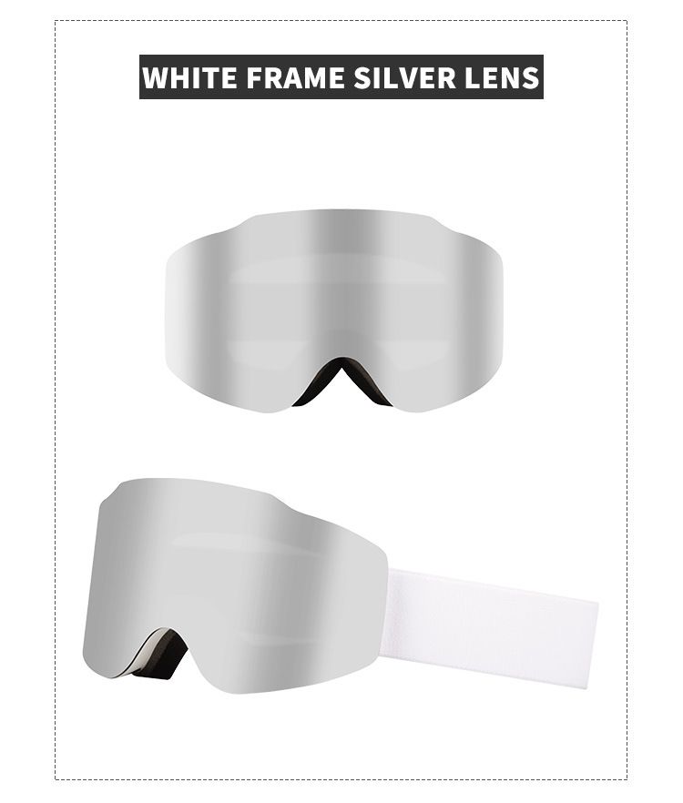 2024 Magnetic Glasses Double layer Goggles UV Ski Windshield Anti Fog Mountaineering Eye_voghion.com